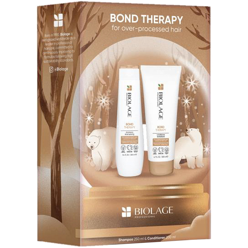 Набор Biolage Bond Therapy: шампунь, 250 мл + кондиционер, 200 мл