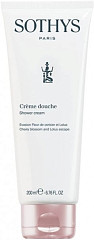 Тестер Крем-гель для душа с цветками вишни и лотоса / Sothys Shower cream Cherry blossom and lotus escape  200мл 