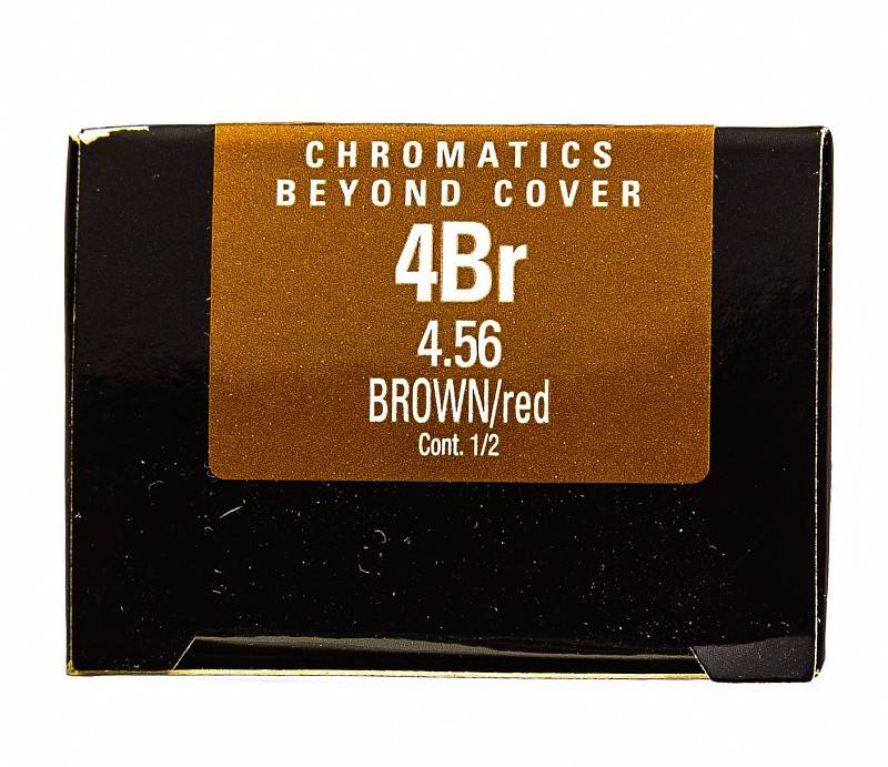 картинка 4.56 Краска для волос Chromatics Beyond Cover Красно-коричневый 60 мл