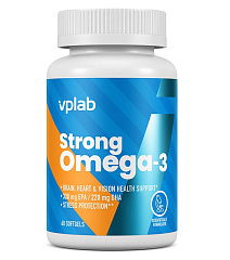 Комплекс "Омега 3 + витамин Е" Strong Omega-3, 60 капсул