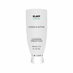 Очищающая крем-пенка CLEAN&ACTIVE / Cleansing Cream Foam 100мл