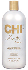 Кератиновый восстанавливающий шампунь для волос Keratin Shampoo, 946 мл