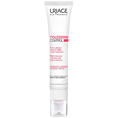 Интенсивный успокаивающий обогащенный крем для чувствительной кожи лица Tolederm, 40 мл