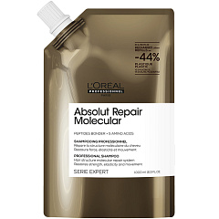 Шампунь для молекулярного восстановления волос Absolut Repair Molecular, рефилл, 1000 мл
