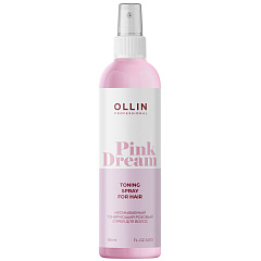 Несмываемый тонирующий розовый спрей для волос Pink Dream, 150 мл