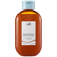 Шампунь для чувствительной и жирной кожи головы Purifying Shampoo "Имбирь и яблоко", 300 мл