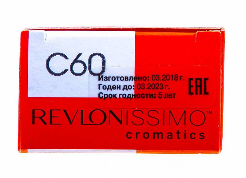 картинка C60 Краска для волос Revlon RCS Cromatics усиленно Красный 60 мл