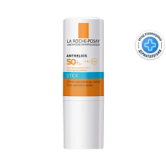 Солнцезащитный стик для чувствительных зон Anthelios SPF 50+/PPD 26, 9 гр
