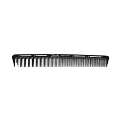 Расческа Carbon для стрижки с секционным зубчиком, 19 см