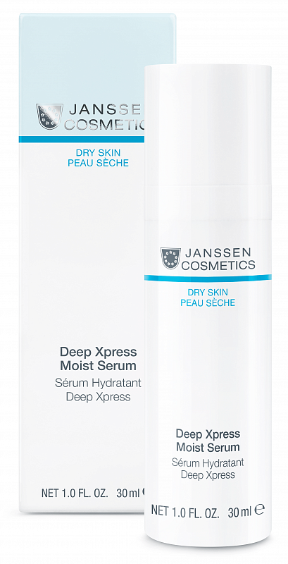 Сыворотка-бустер для мгновенного и глубокого увлажнения Deep Xpress Moist Serum, 30 мл