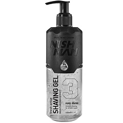 Гель для бритья Shaving Gel N3, Colorless, 400 мл