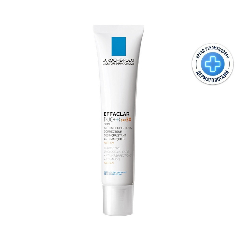 Крем-гель корректирующий Effaclar Duo+ SPF30 для проблемной кожи, 40 мл