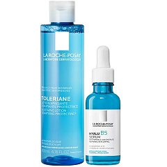 Набор бестселлеров для увлажнения кожи: тоник 200 мл + сыворотка 30 мл