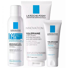 Набор для ежедневного применения: гель-уход 200 мл + крем 40 мл + дезодорант 150 мл