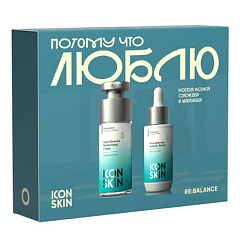 Подарочный набор для себорегулирующего ухода "Потому что люблю"