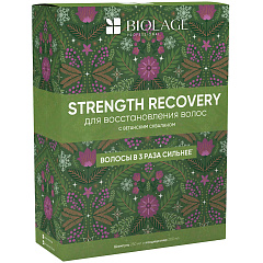 Набор Biolage Strength Recovery для восстановления волос: шампунь, 250 мл и кондиционер, 200 мл