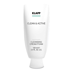 Очищающая крем-пенка Clean&Active Cleansing Cream Foam, 100 мл