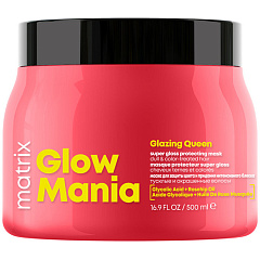 Маска для защиты цвета и придания блеска окрашенным волосам Glow Mania, 500 мл