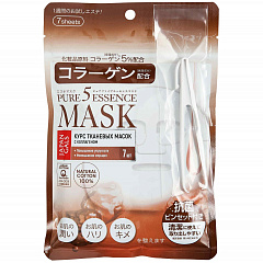 Маска с коллагеном Pure 5 Essential, 7 шт