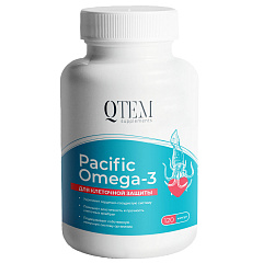 Комплекс для клеточной защиты Pacific Omega 3, 120 капсул