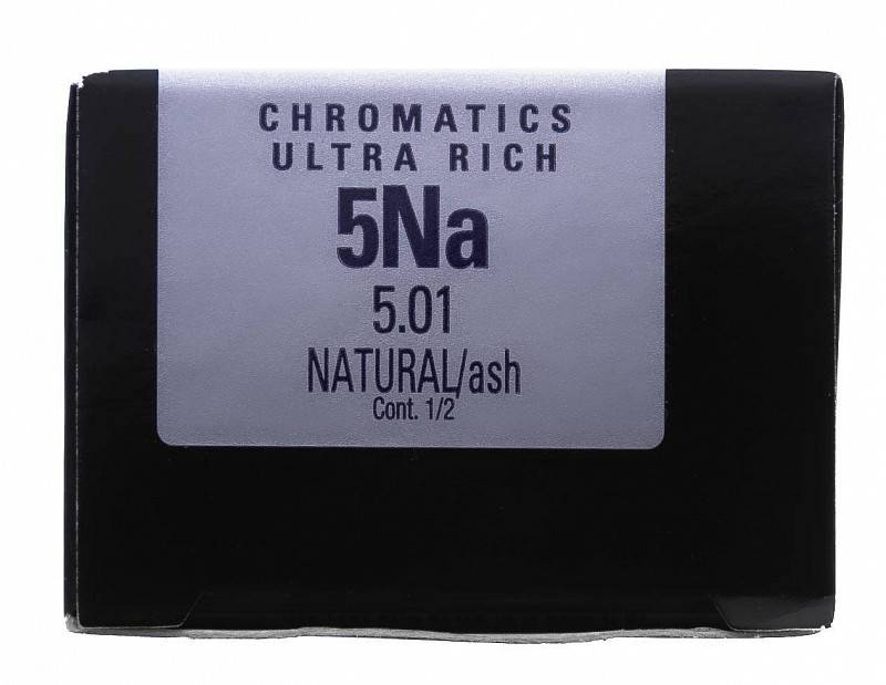картинка 5NA Краска для волос Chromatics Ultra Rich Натуральный пепельный 60 мл