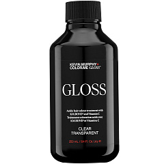 Прозрачный гель-блеск c кислым pH Gloss Acidic Clear Transparent Hair, 250 мл