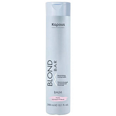 Питательный оттеночный бальзам для оттенков блонд Blond Bar, Перламутровый, 300 мл 