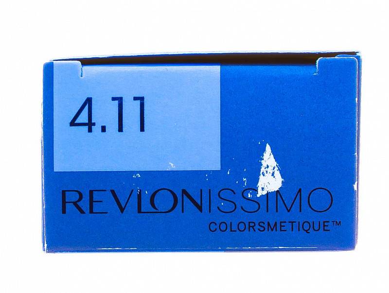 картинка 4.11 Перманентный краситель Revlonissimo Colorsmetique Коричневый гипер Пепельный 60, мл