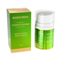 Крем омолаживающий ночной для лица с бакучиолом REJUVENATING NIGHT CREAM 50 мл
