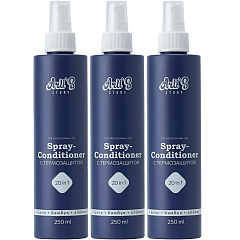 Мультифункциональный несмываемый спрей-кондиционер для волос 20в1 с термозащитой, 250 мл х 3 шт