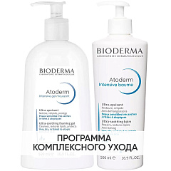 Программа Atoderm очищение и основной уход: гель Intensive 500 мл + бальзам Intensive 500 мл