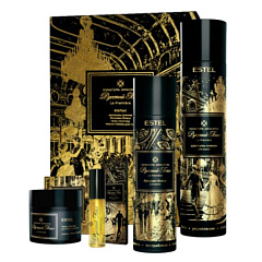 Набор "Русский бал. Вальс": шампунь 300 мл + бальзам 250 мл + гель-глиттер 40 мл + масло для губ 3,5 мл