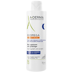 Смягчающее успокаивающее средство для ванны 6 мес+ Exomega Control, 200 мл