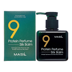 Несмываемый протеиновый бальзам для поврежденных волос 9 Protein Perfume Silk Balm, 180 мл