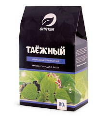 Натуральный травяной чай "Таежный", 80 гр