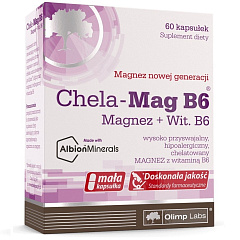 Биологически активная добавка к пище Chela-Mag B6, 690 мг, №60
