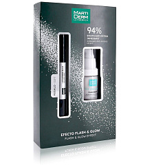 Набор Flash & Glow: сыворотка для лица 15 мл + бальзам для губ 4,5 мл