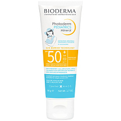 Солнцезащитный детский крем для лица и тела Photoderm Pediatrics Mineral SPF50+, 50 мл