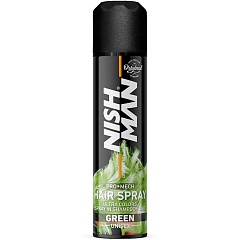 Цветной спрей для волос Hair Coloring Mech Spray Green, зеленый, 150 мл