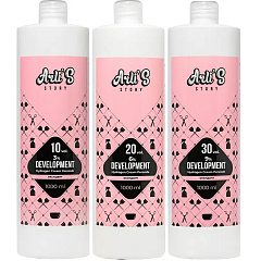 Набор окислителей красителя для волос Development: 3% 10 vol + 6% 20 vol + 9% 30 vol
