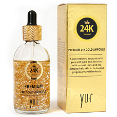 Сыворотка YU-R Premium 24K Gold Ampoule, 100 мл