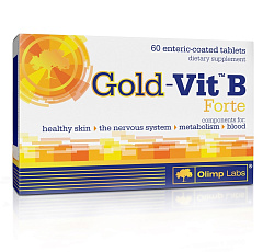 Биологически активная добавка к пище Gold-Vit B Forte, 190 мг, №60