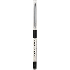 Гелевый автоматический карандаш для глаз Spectrum, тон 01: черный, 0,28 гр