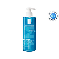 Очищающий пенящийся гель для жирной чувствительной кожи Effaclar, 200 мл