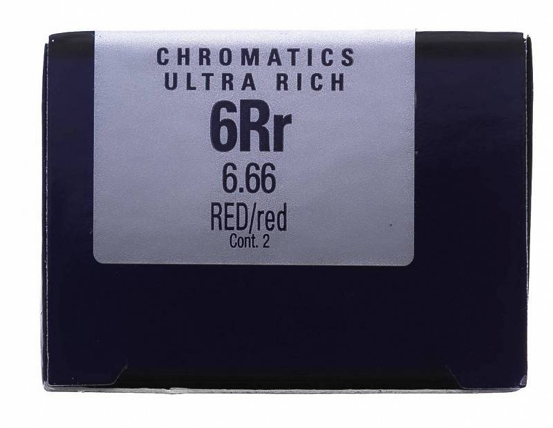 картинка 6.66RR Краска для волос Chromatics Ultra Rich Двойной красный 60 мл