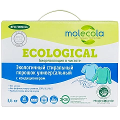 Экологичный универсальный стиральный порошок c кондиционером, 3600 гр