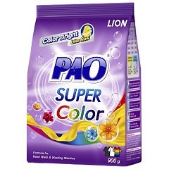 Антибактериальный порошок Super Color для стирки цветного белья, 900 г